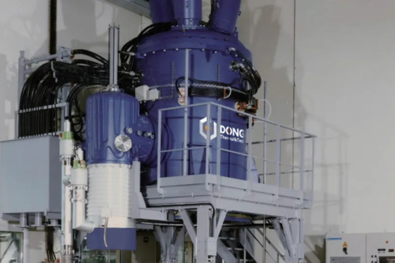 Horno vertical de carburación al vacío de baja presión de enfriamiento de gas de una cámara