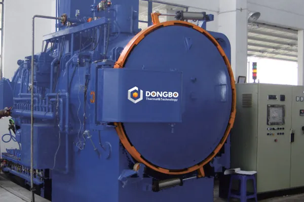 Horno horizontal de enfriamiento al vacío de doble cámara (enfriamiento por agua)